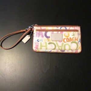 Coach wristlet